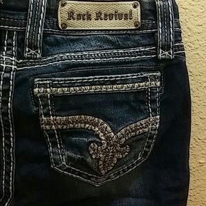 ⏰ROCK REVIVAL JEAN SHORTS like new